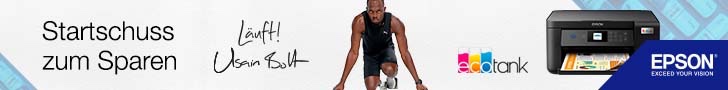 Werbebanner von EPSON
